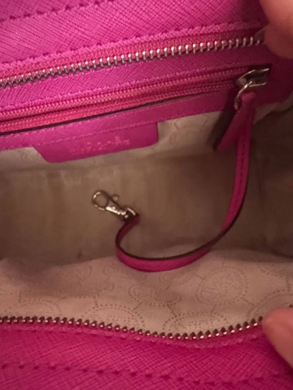 Michael Kors Hot Pink Saffiano Crossbody